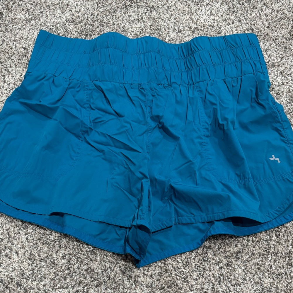 JoyLab Teal Athletic Shorts (3 in inseam)